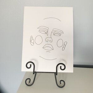 Face Line Art