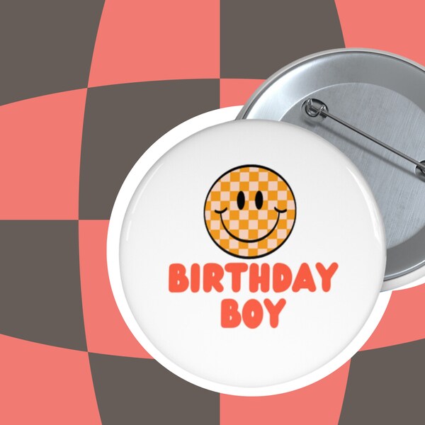 Birthday Boy Pin - Etsy