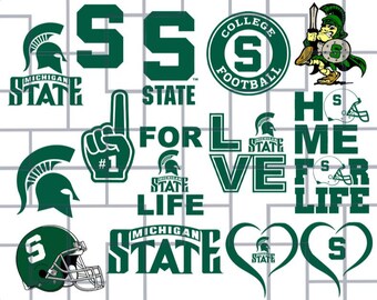 Michigan State Spartans Etsy
