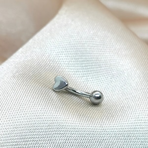 Heart Curved Barbell