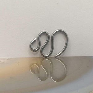 Anel Daith em aço cirúrgico, calibre 16, 1/4" - 5/16"