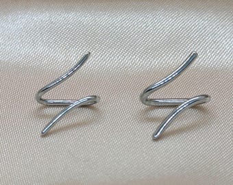 Swirl Bridge Piercing Jewelry