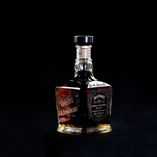 Jack Daniel’s Single Barrel Whisky personalisiert Unikat