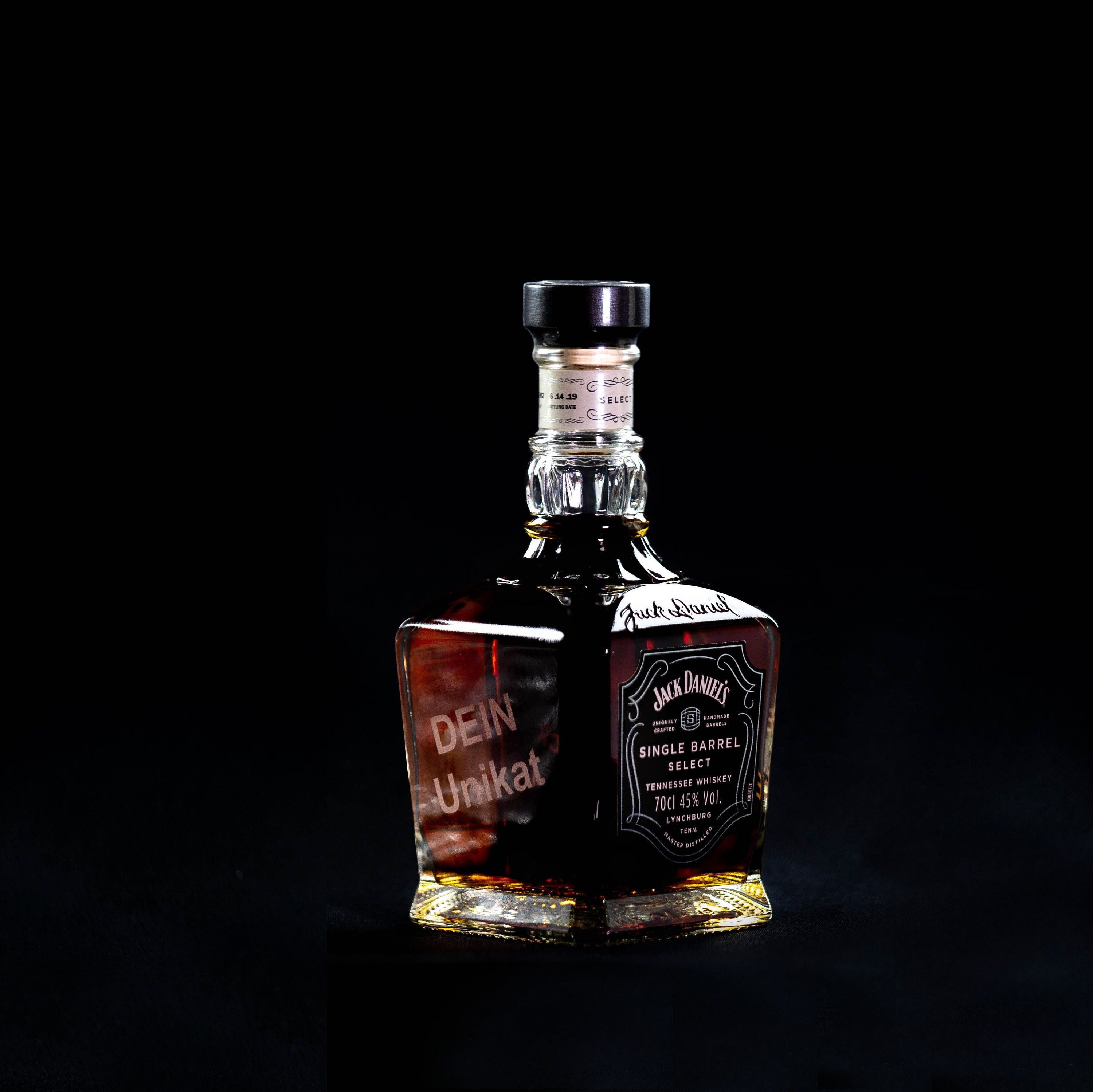 ALLES GUTE JACK DANIELS - HELLE PERSONALISIERTE HOLZKISTE