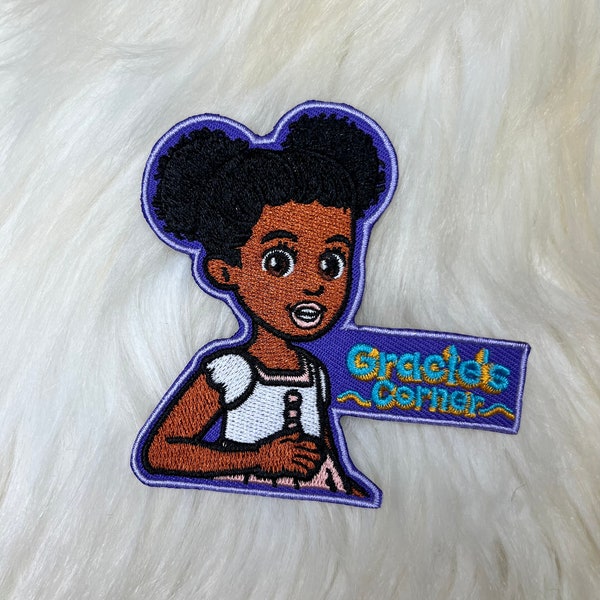 Gracie’s Corner Iron on Embroidered Patch Kids Size 3.2 x 3 Inches