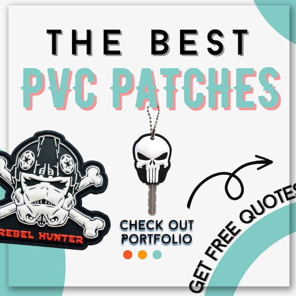 Custom PVC Patches: 2D & 3D Tactical Rubber Patches