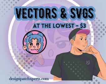 Convert to SVG, Custom SVG Vector redraw, Screen Print file, Engraving Illustrator, Silk Printing, Laser Engraving, Vinyl Print,