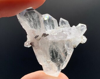 Natural Black Rutile Quartz 89gr From Pakistan 2.6 inch C26