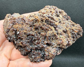 Large Red Garnet Cluster