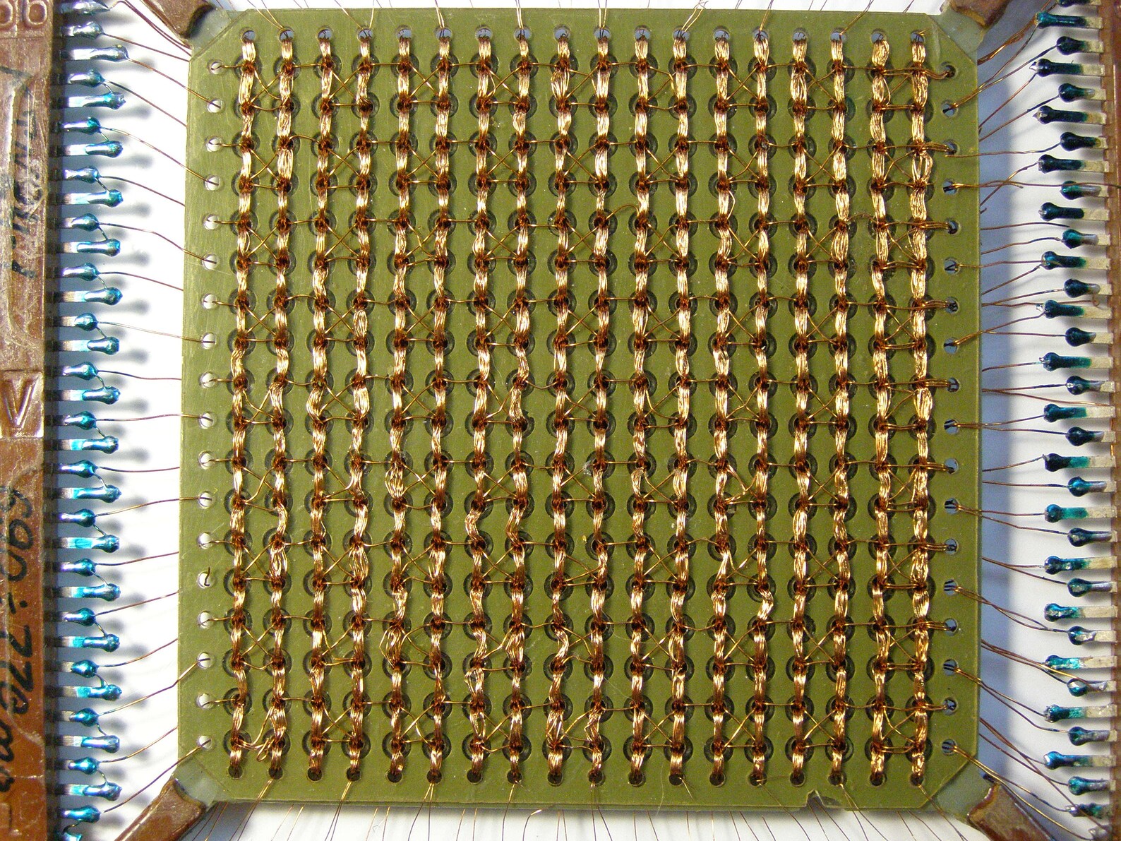 USSR Soviet ROM Ferrite Core Memory Plate 306 bit Etsy