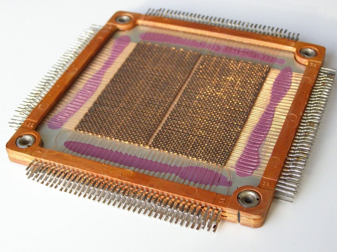 Rarest USSR Magnetic Ferrite Core Memory Triple Frame Board | Etsy