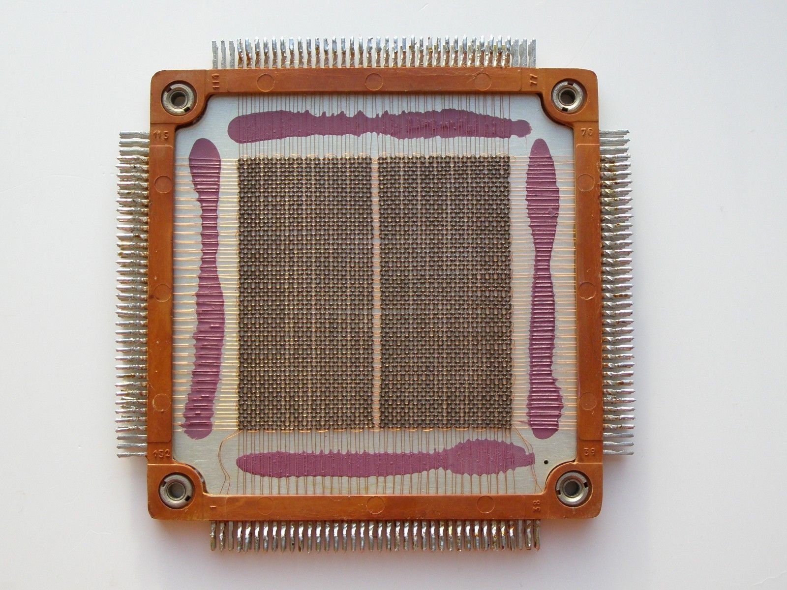 Rarest USSR Ferrite Core Memory Triple Frame Board Etsy