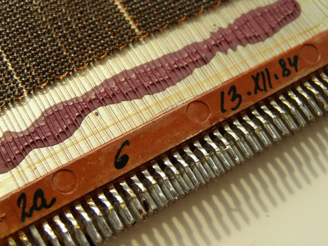 Rarest USSR Ferrite Core Memory Triple Frame Board Etsy