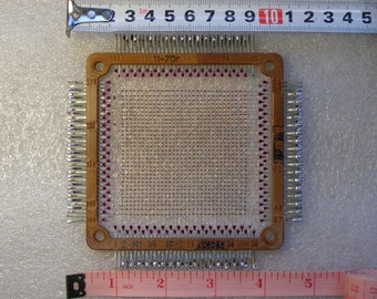 Rarest USSR Soviet ROM Magnetic Ferrite Core Memory Plate 1970s Rarest USSR Soviet ROM Magnetic Ferrite Core Memory Plate 1970s