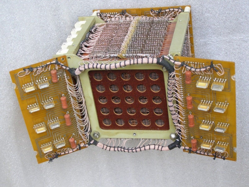 Beautiful USSR Ferrite Core Memory Plate BP20 RAM Etsy