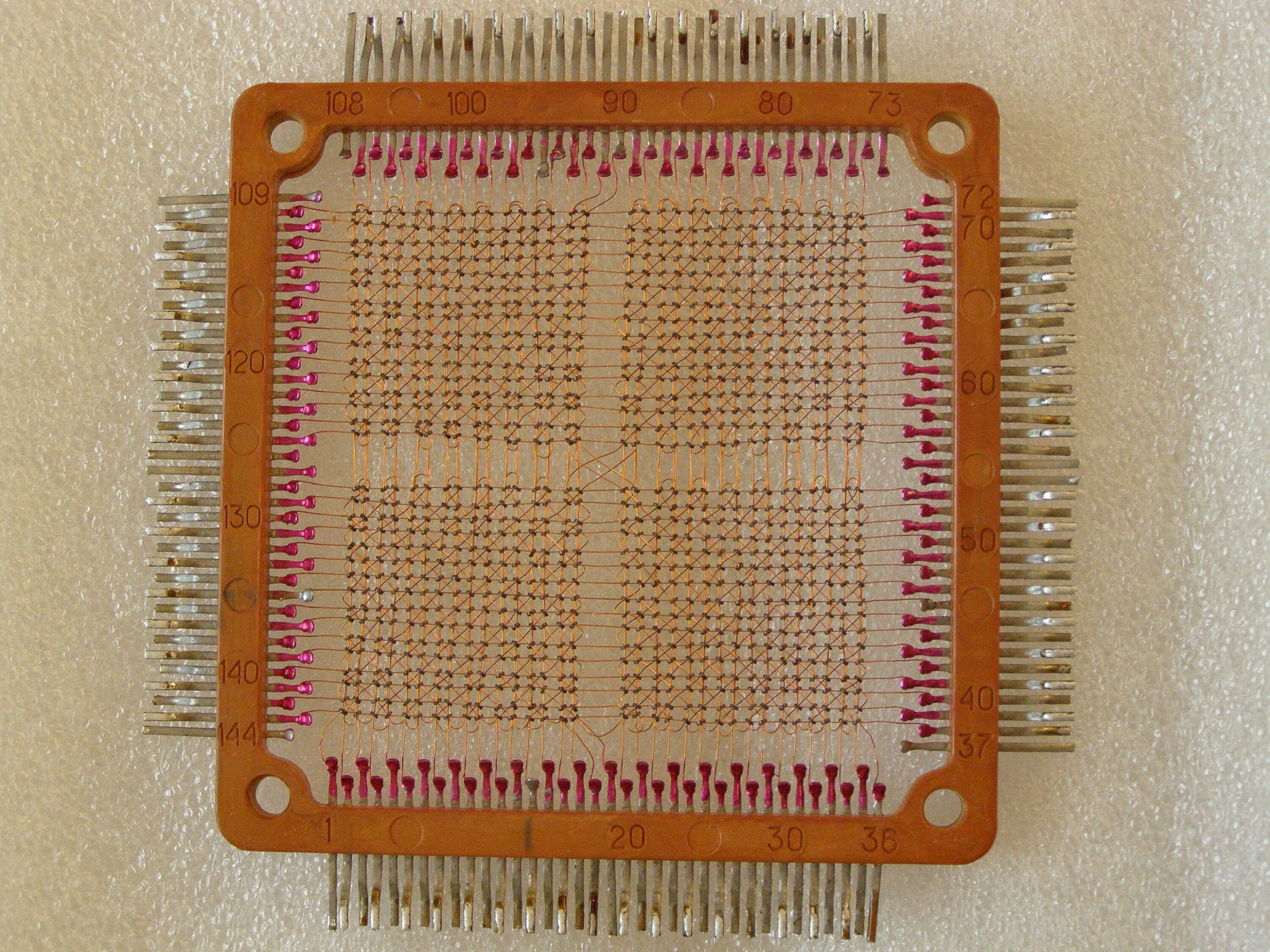 Rarest USSR Soviet RAM 3D.2.M Ferrite Core Memory Etsy