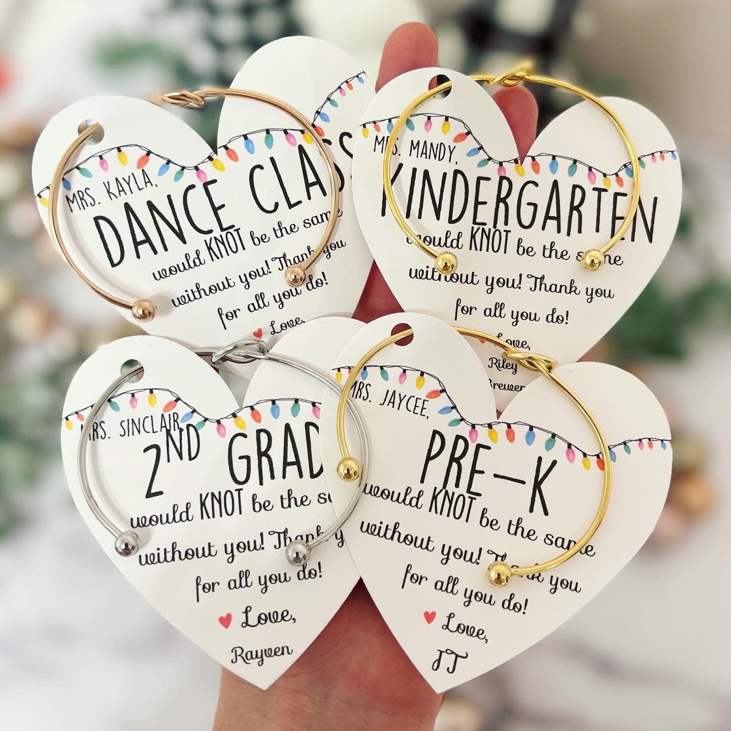 Holiday Christmas Teacher Gift! School Would "knot" Be the Same Without ...