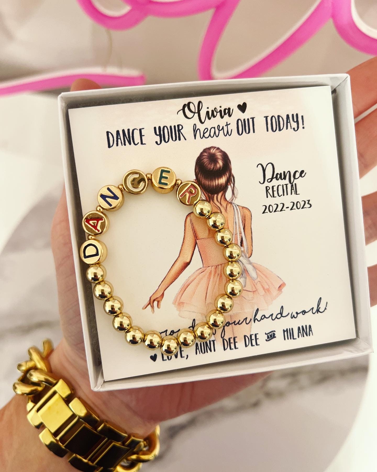 Dance Recital Gifts For Girls - Granddaughter Gifts From Grandma Ballerina Gifts Dance Jewelry Ballet Earrings For Girls U2026