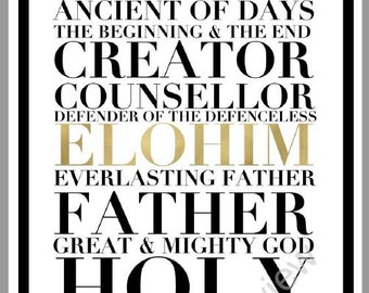 Alpha and Omega | Names of God | Christian Gifts | Christian Art Prints | Christian Posters