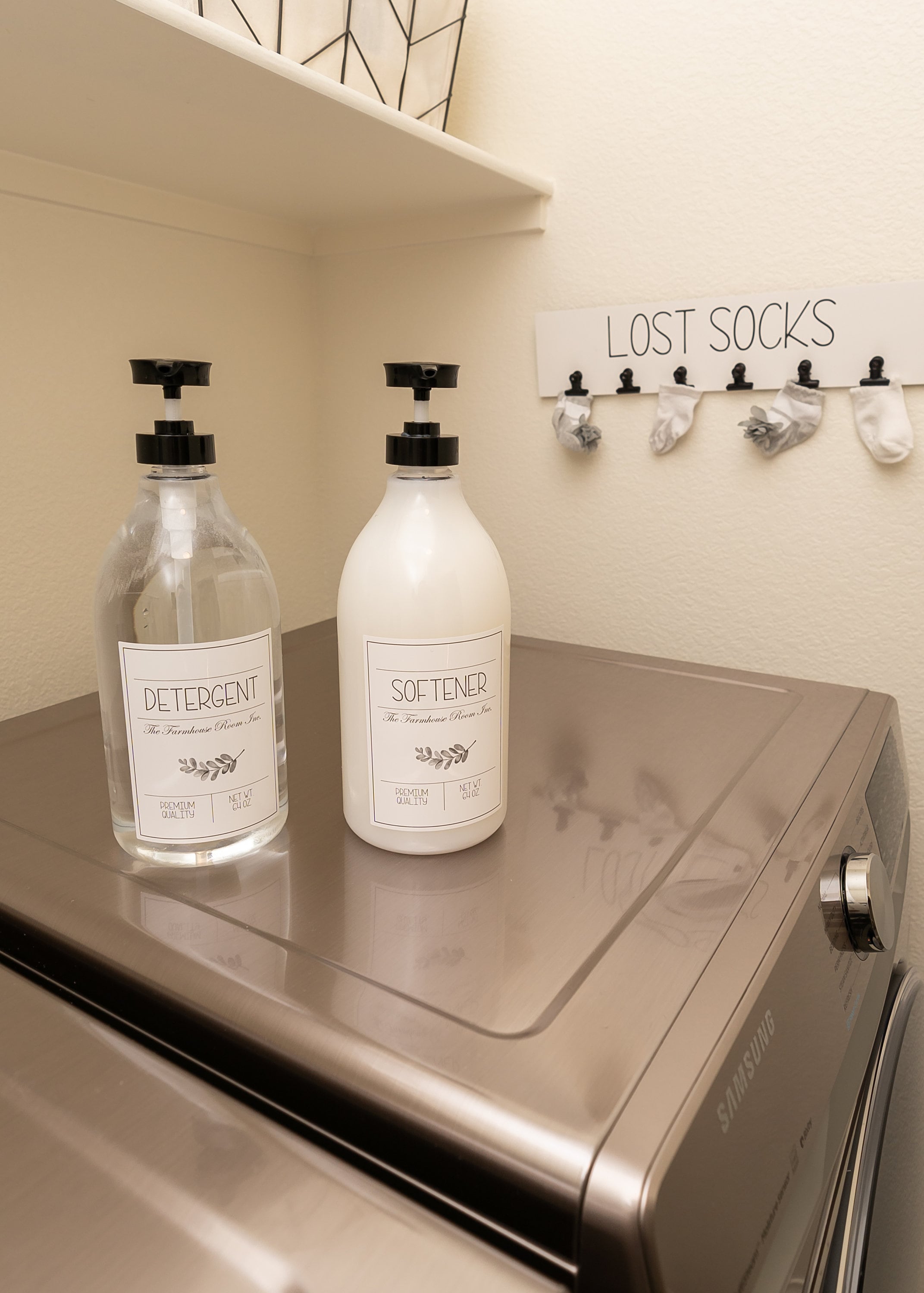 Laundry Dispenser for Liquid Detergent and Fabric Softener Etsy