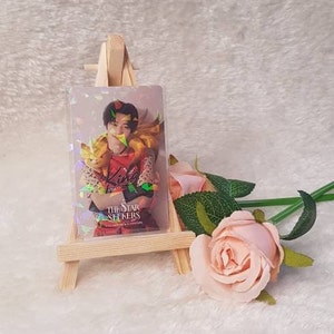 Broken Glass Holographic Photocard Sleeves | 50 pcs KPOP 68 x 87mm Photocard protectors