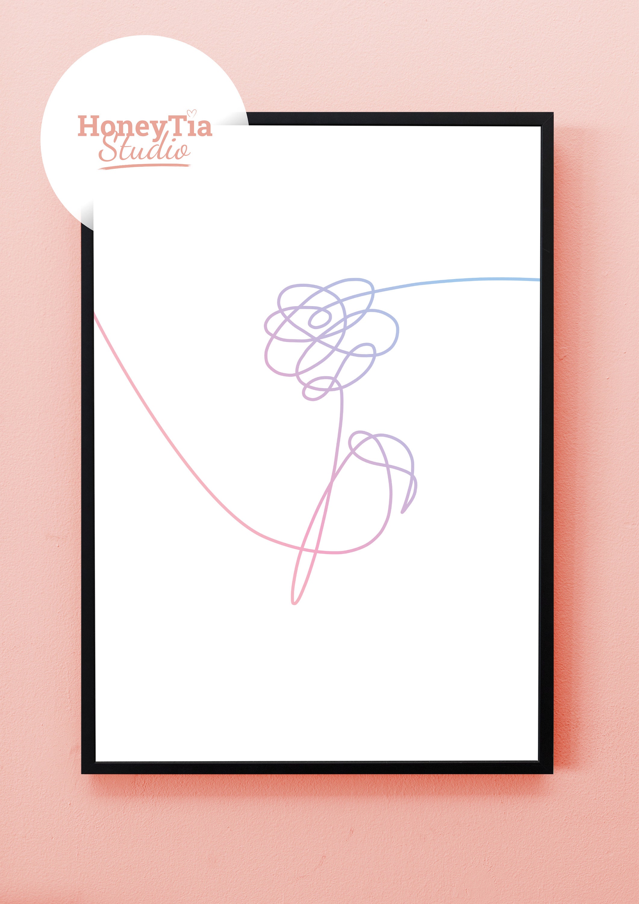 Love Yourself BTS 3部ポスターセット | K-pop ウォールアート