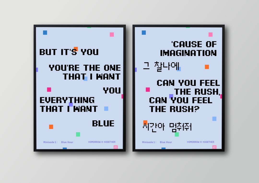 TXT BLUE HOUR NYEL FANLIVE ポスター スビン TXT BLUE HOUR NYEL FANLIVE ポスター スビン TXT JAPAN