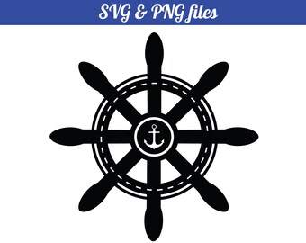 Download Art Collectibles Clip Art Captain Wheel Vector Sailing Wall Decor Dxf Silhouette Nautical Clipart Ship Wheel Svg Tshirt Design Cruise Symbol Svg Sea Sailor Png
