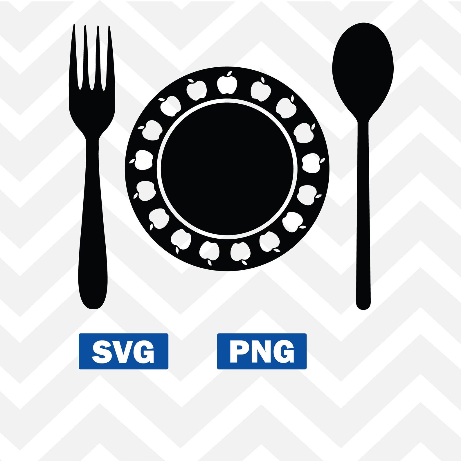 Fork and Spoon SVG Cutlery Svg Cook Logo Svg Cooking Cut Etsy