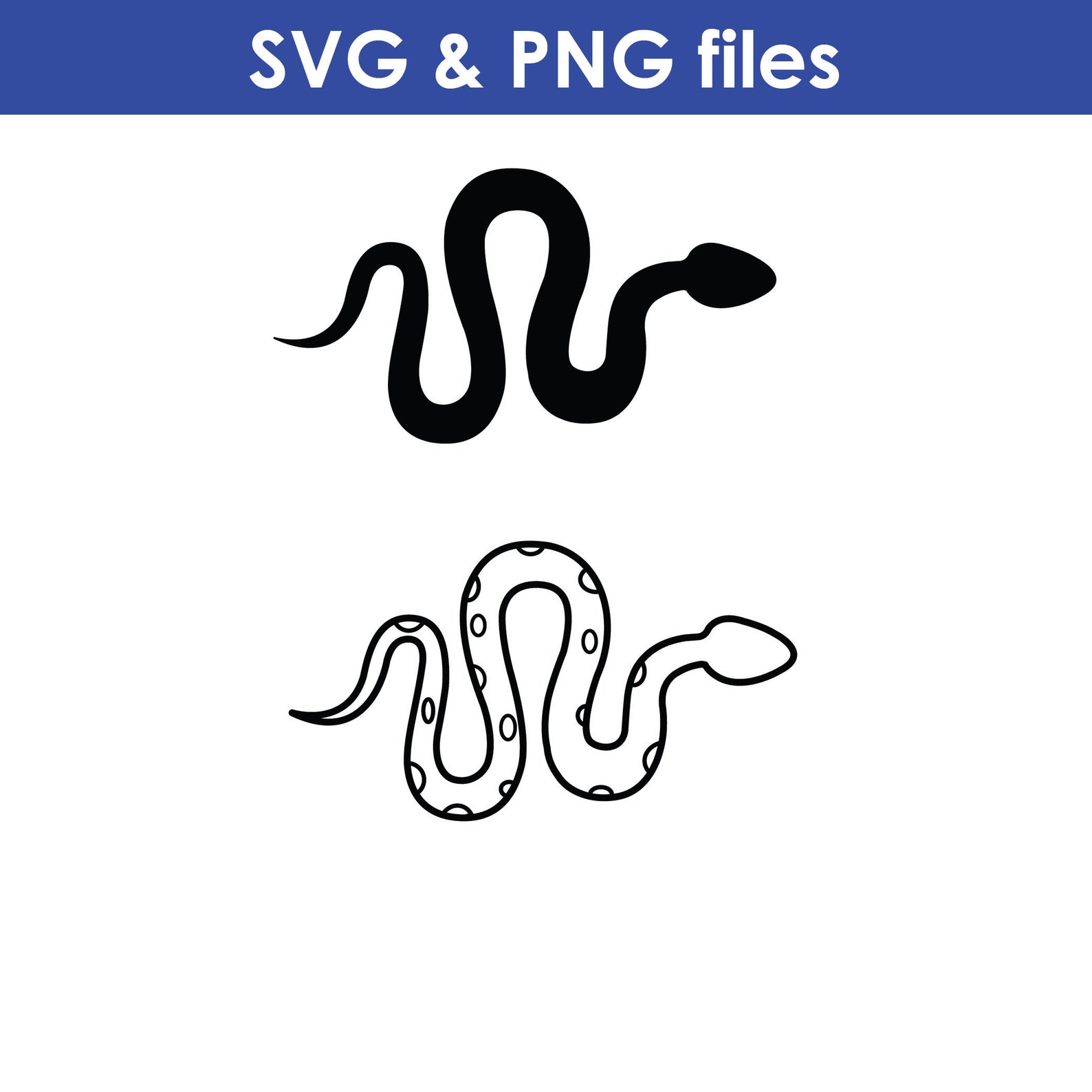 Snake Svg File Snake Clipart Reptile Svg File For Cricut Etsy In | My ...