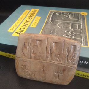 The earliest forms of Sumerian script refer to the object (grain, hand, etc.) replica