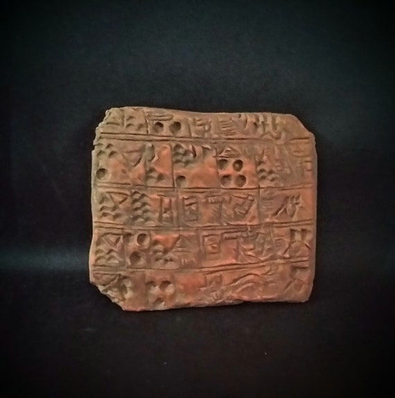 Sumerıan Tablet,antik Ceramic Replika,