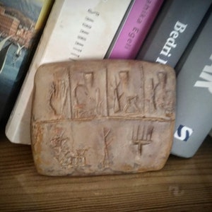 7000-Year-Old Ceramic Fragment: Early Sumerian Writing Relic