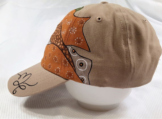 Earth Tone Ball Cap by Gran One of a Kind Earth Tone Colors