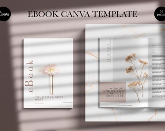 ELIN - eBook Creator Canva Template | 52 pages | Online Course Template | Magazine Template | Lead Magnet Template | Opt-in freebie