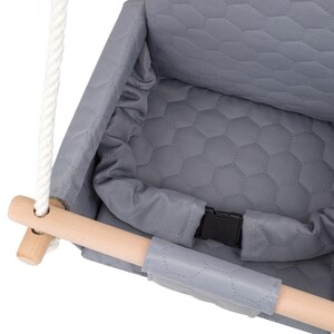 Outdoor Baby Twins Swing - Light Grey | Waterproof