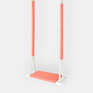 Durable Waterproof Outdoor Wooden Swing for Kids – Garden & Indoor Use – Stylish Birthday Gift Idea