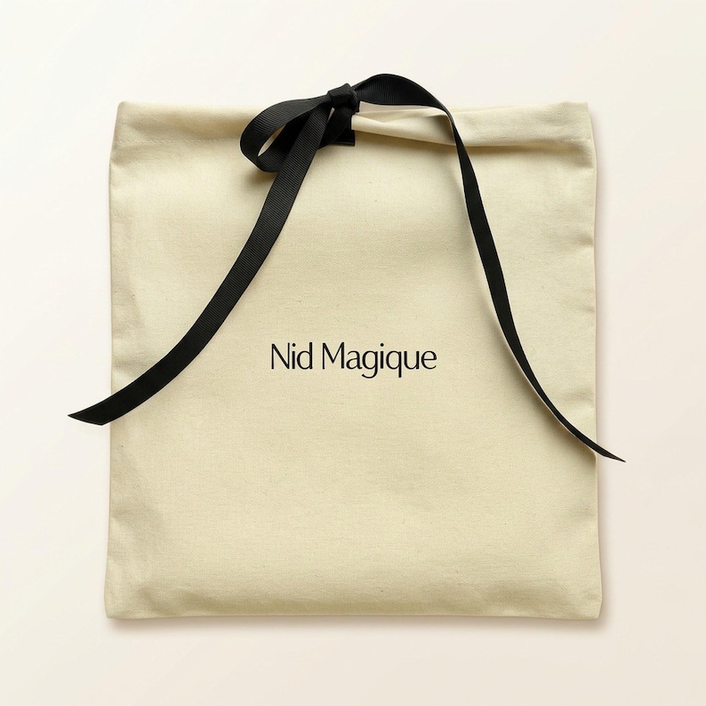 Gift wrapping in natural paper, ready to give