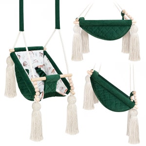 Newborn swing 3in1 Dark green