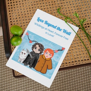 Liebe jenseits der Wand Jubiläumskarte - druckbare digitale PDF Serene Card