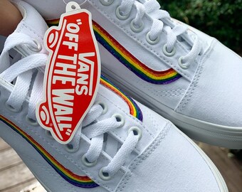 gay vans slip on