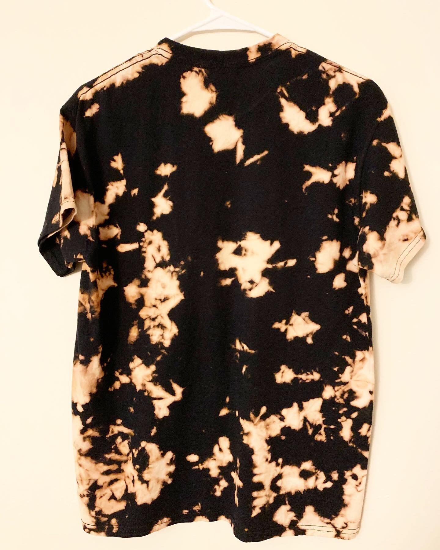 mustard bleached shirt