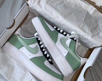 green shoes