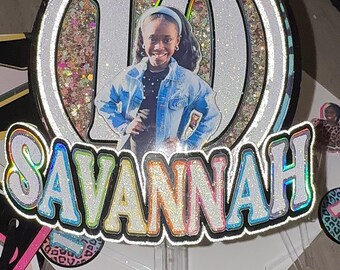 Custom Photo Cake Toppers | Personalized for Any Party, Theme or Celebration