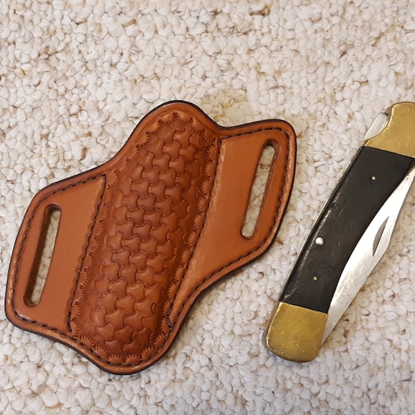 Folding Knife Sheath Etsy
