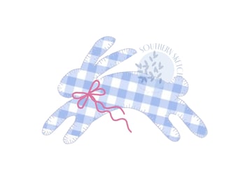 vintage Applique Easter Bunny Boy Girl avec Bow Attachment Machine Broderie Design Digital Download 5x7 et 4x4