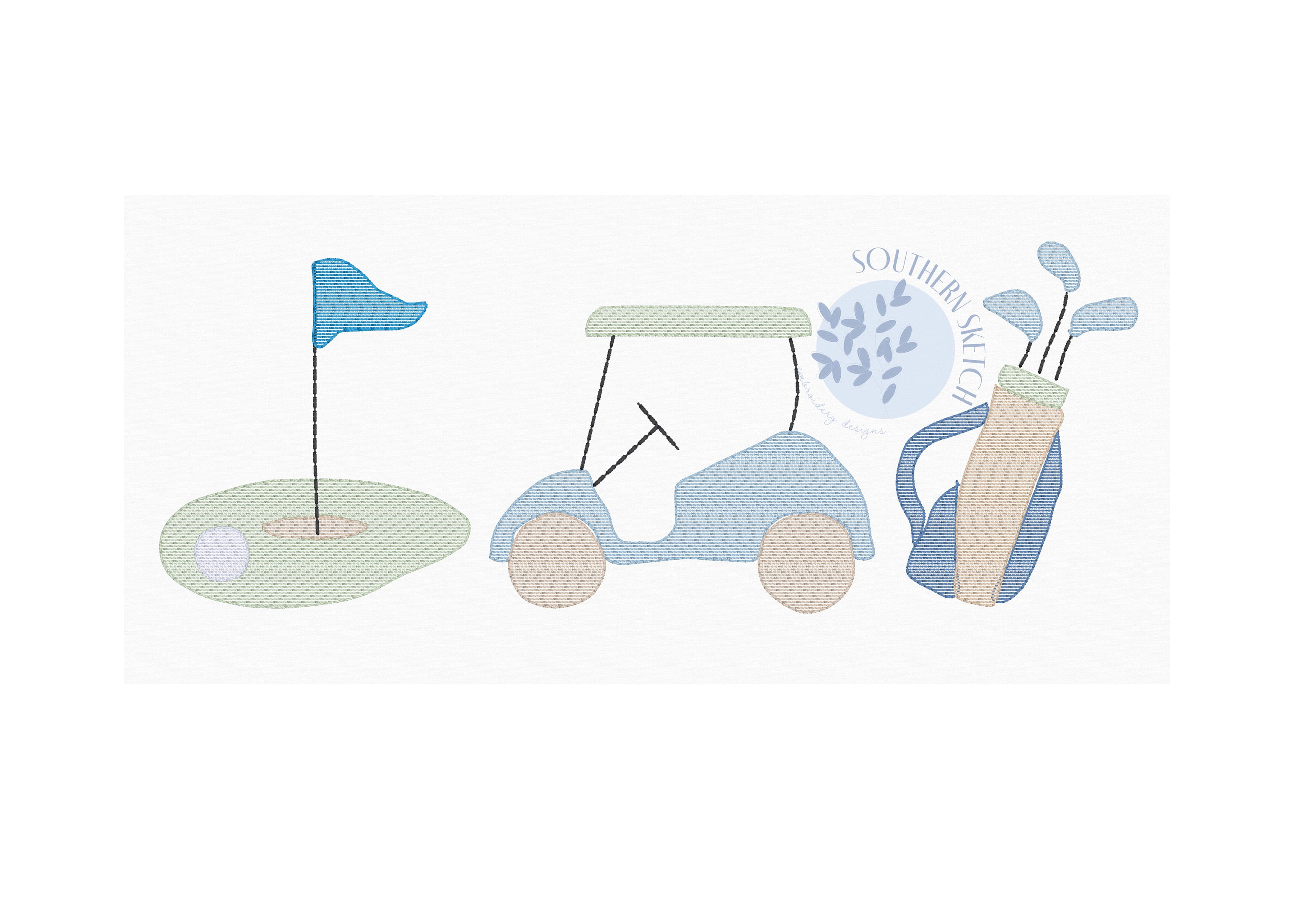 University of Louisville Golf Club Blueprint (Print) – GolfBlueprints