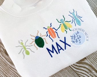 Bugs Bundle Mini Fill Stitch Insects Critters Crawlers Machine Embroidery Design File 1.5" and 2"