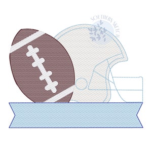 Football Helmet Monogram Frame Sketch Fill Light Fill Quick Stitch Fall College Football Sports Machine Embroidery Design 4x4, 5&quot;, 5x7, 6x10