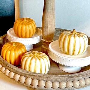 Pumpkin Spice Cocoa Bomb Pumpkins - Gorgeous Hand Painted Ghirardelli Hot Chocolate Bombs w/ Rich & Creamy Chocolate Ganache - BEST on ETSY! image 1